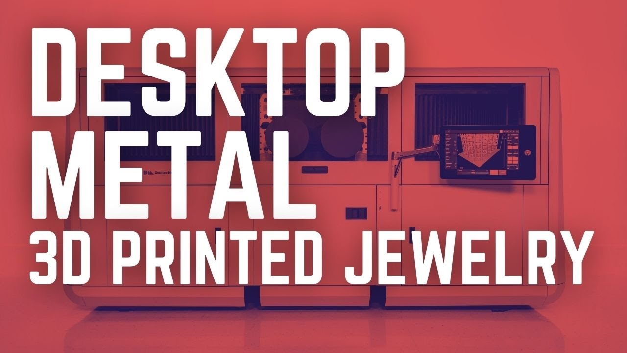 Desktop Metal Stock: 3D Printed Jewelry | 100x Opportunity