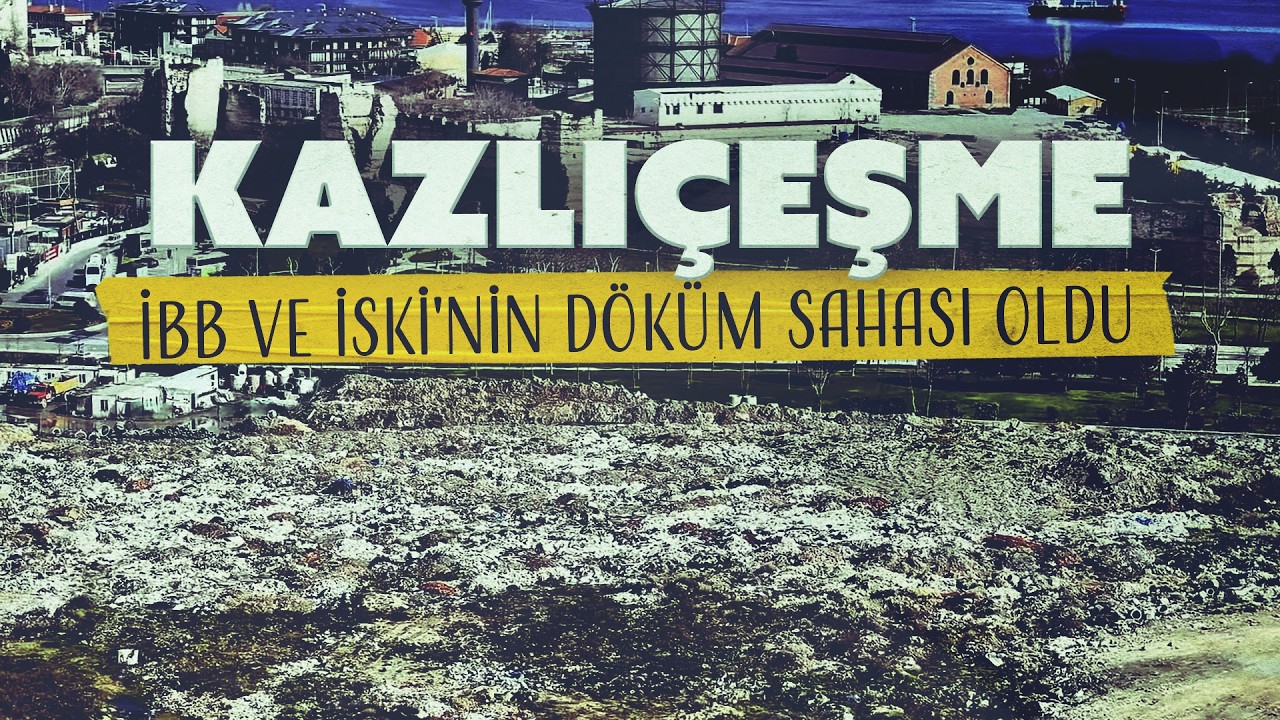 Kazlıçeşme Meydanı, İBB ve İSKİ'nin döküm sahası oldu
