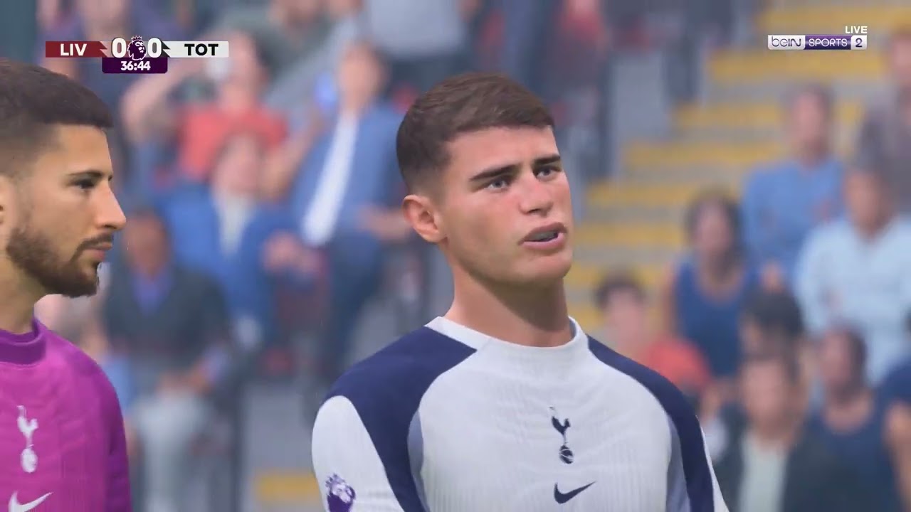 EA SPORTS FC26 gameplay liverpool vs spurs,kemenangan dramatis CARRER MOD
