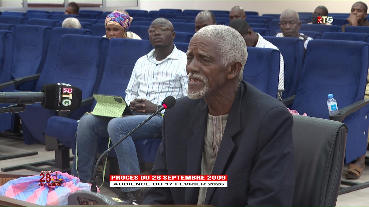 PROCES DU 28 SEPTEMBRE 2009 / AUDIENCE DU 17 FEVRIER 2026''LES ÉDITIONS DE LA RTG GUINÉE 224
