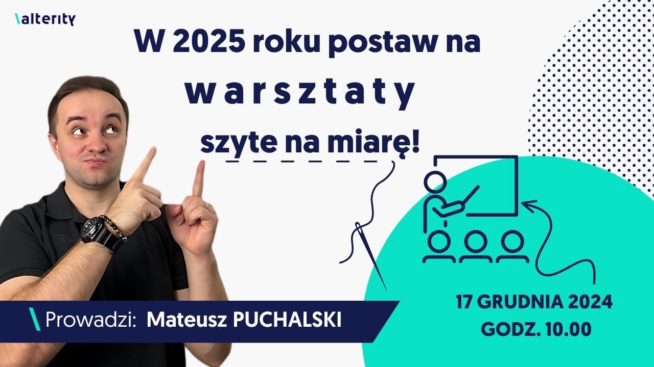 Jakie warsztaty i szkolenia oferuje Alterity.pl? 🪡