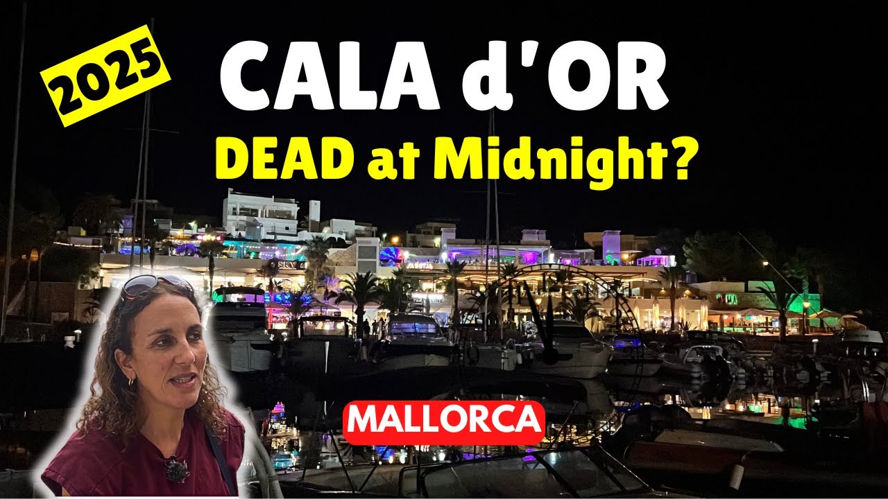 A SURPRISING END to Cala d'Or at Night, Mallorca [Summer 2025]