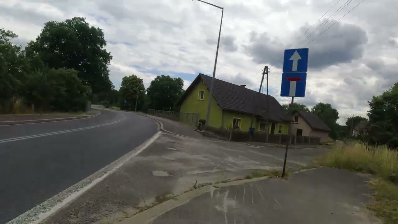Droga rowerowa wzdłuż DW297 Kozłów - Trzebień