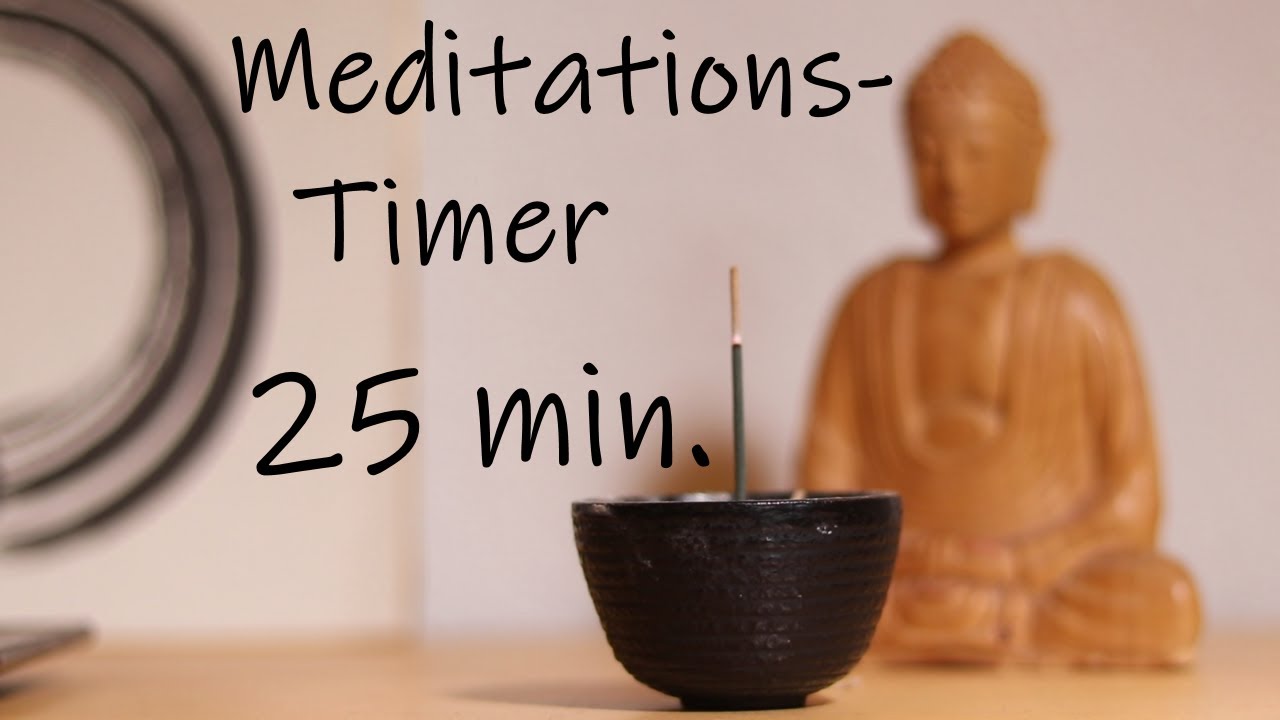 Meditations-Timer 25 Minuten | Geführte Einleitung und Stille | Zen-Timer