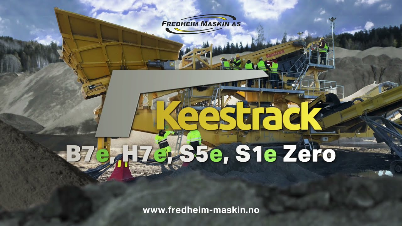 Keestrack B7e, H7e, S5e, S1e - ZERO!  Fredheim Maskin Oktoberdager 2021