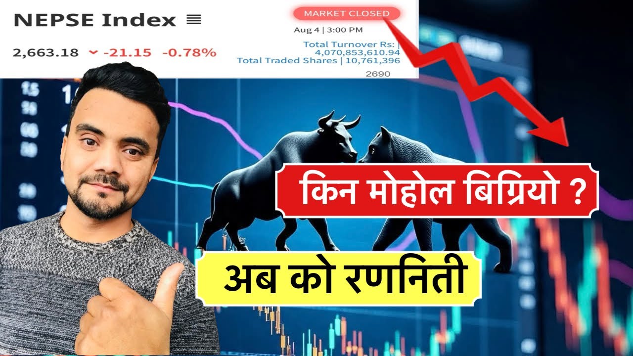 किन सेलायो मार्केट को माहोल ? अब के होला त ? NEPSE Technical Analysis by Shankalpa Dhakal ✅