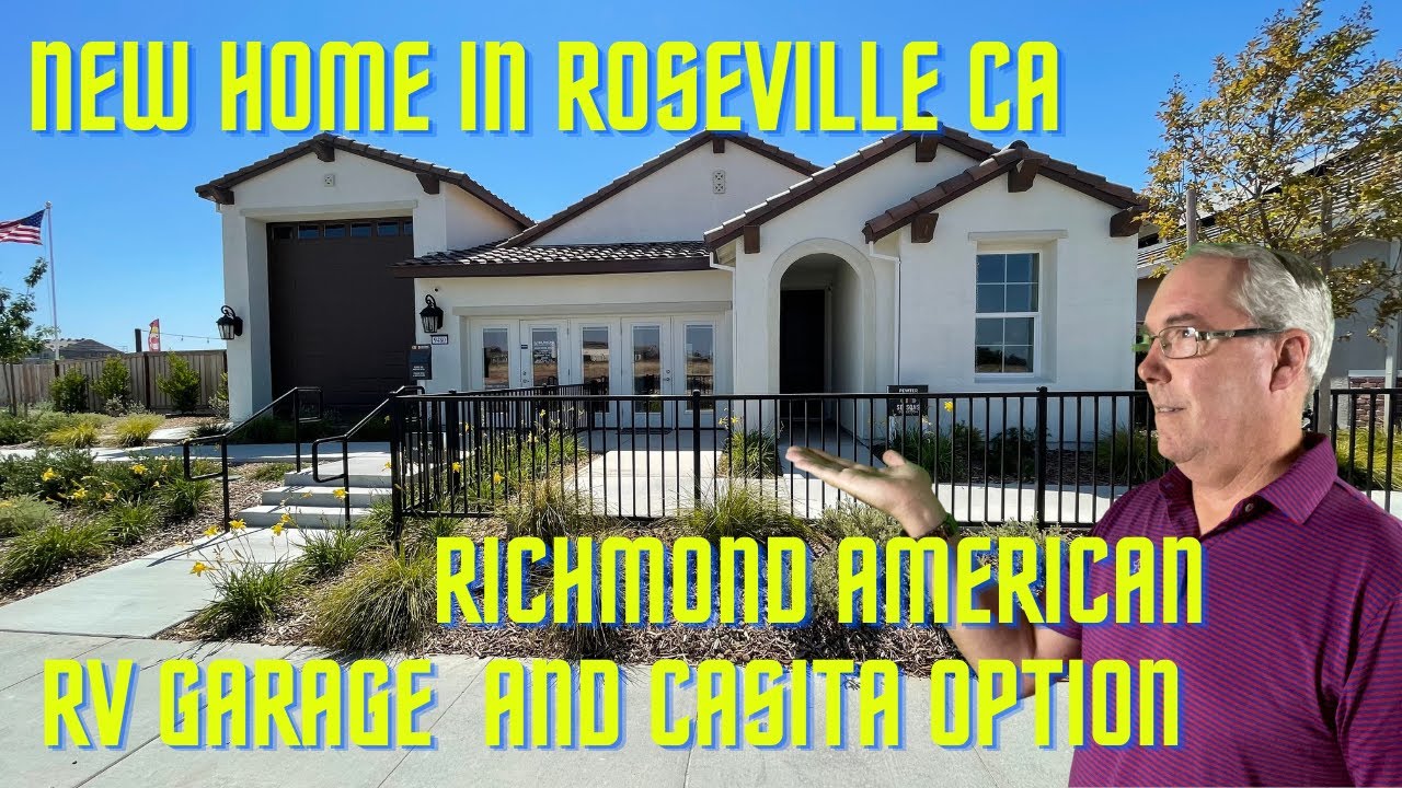 Explore This New Richmond American Home in Roseville | RV Garage | Next-Gen Suite | Casita