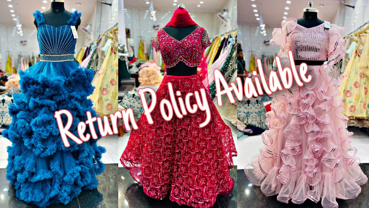 Latest gown and crop top Pari Designer Collection | Return Policy also available |Chandni Chowk
