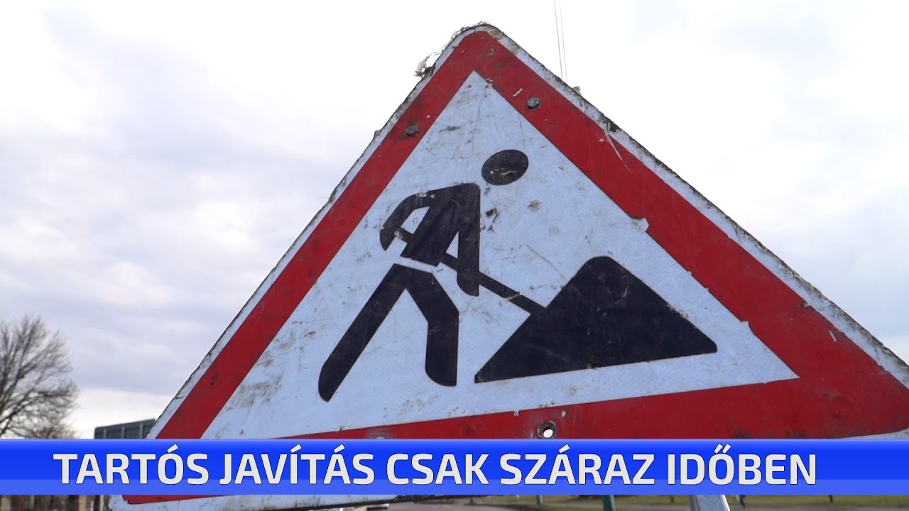 Tartós javítás csak száraz időben
