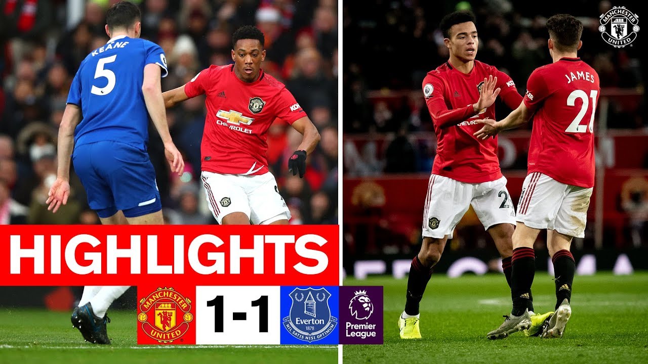 Highlights | Manchester United 1-1 Everton | Premier League