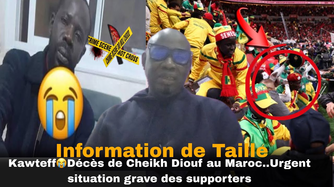 Soubhanala Fall Ndiaga donne une information de Taille😱Déc€s de Cheikh Diouf au Maroc…Supporter yi