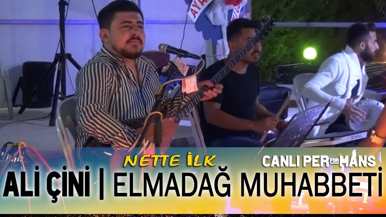 ALİ ÇİNİ 2021 | ELMADAĞ MUHABBETİ | NETTE İLK !!! | CANLI PERFORMANS