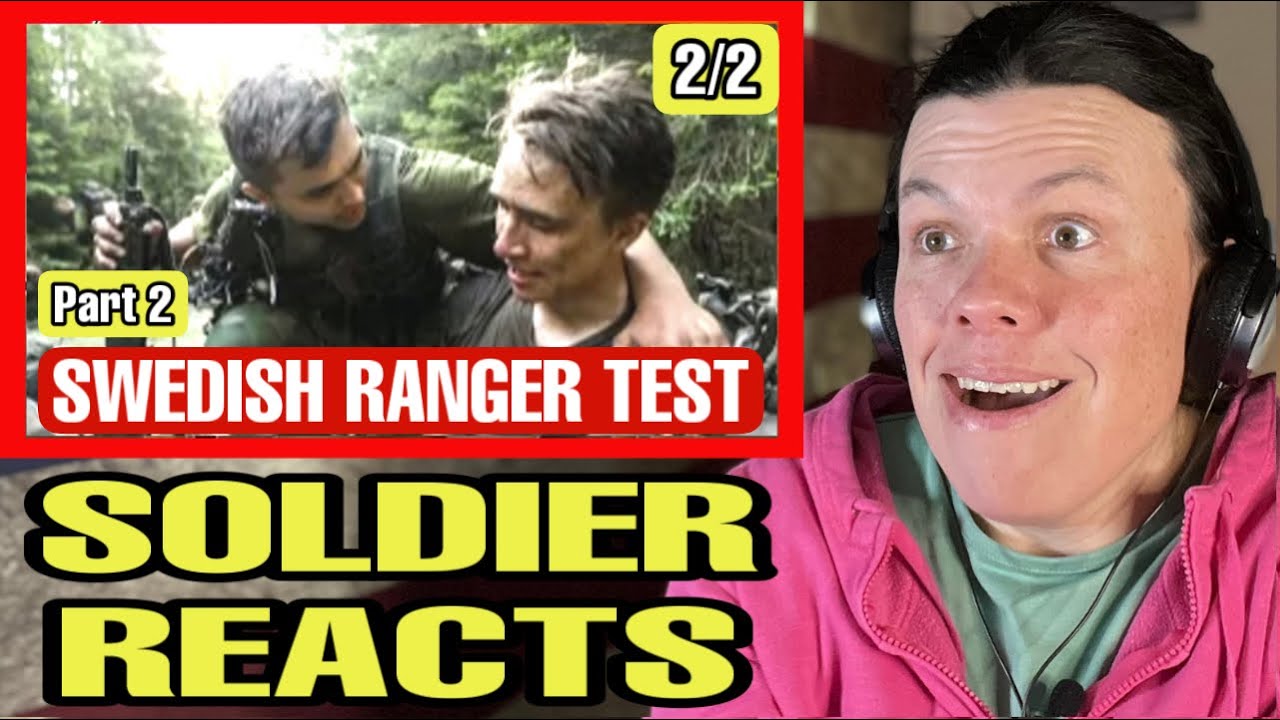 Swedish Rangers Jägarsoldat #16 Jägarprovet del 2 (US Soldier Reacts to Hunter Test- 2nd Half)