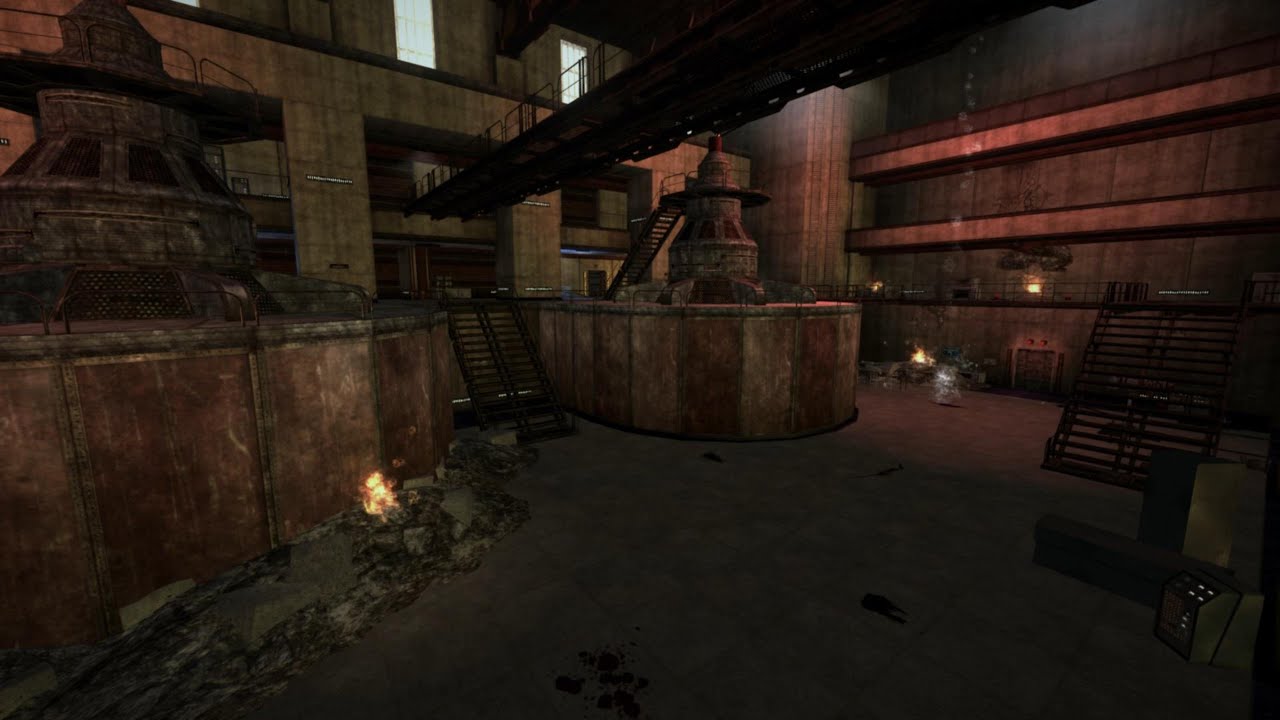 Fighting in a Collapsing Dam Ambience