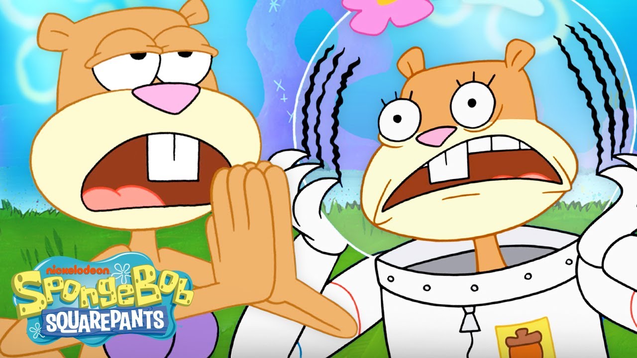 45 Minutes of Sandy's Sandiest Moments! 🐿 | @SpongeBobOfficial