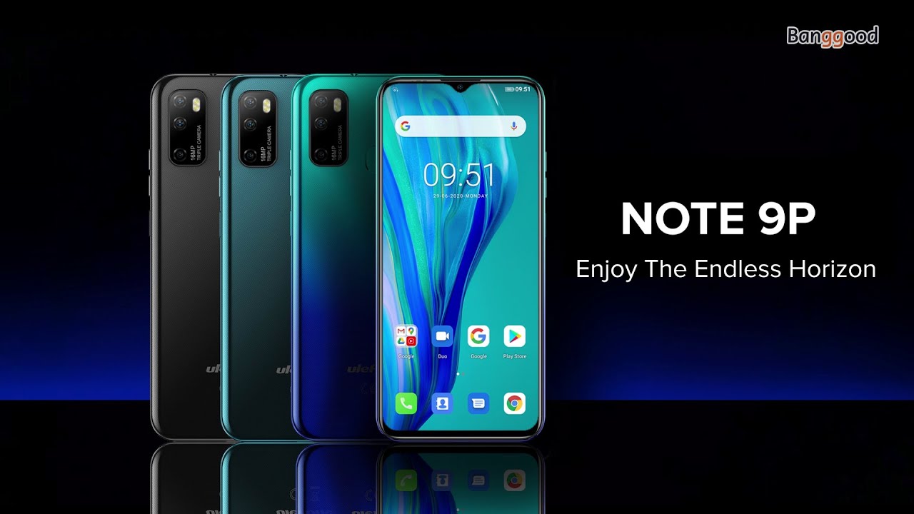 Ulefone Note 9P 6.52 inch Android 10 4GB 64GB MT6762 Smartphone | Banggood