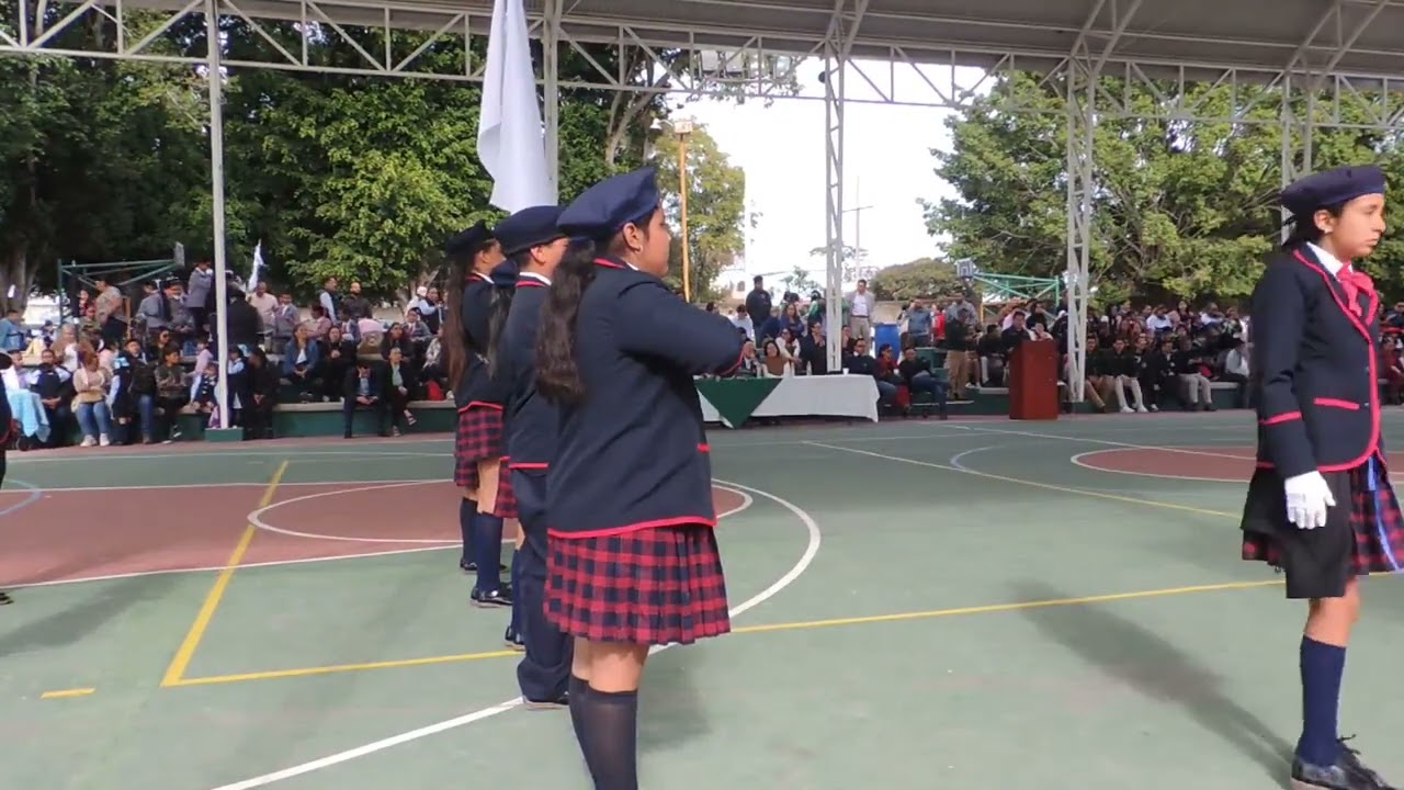 exhibicion de escoltas  primaria tepic 2024