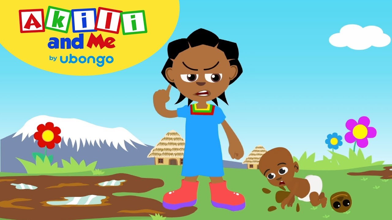 Angry Akili! | Social Emotional Skills with Akili and Me | Cartoons for Preschoolers