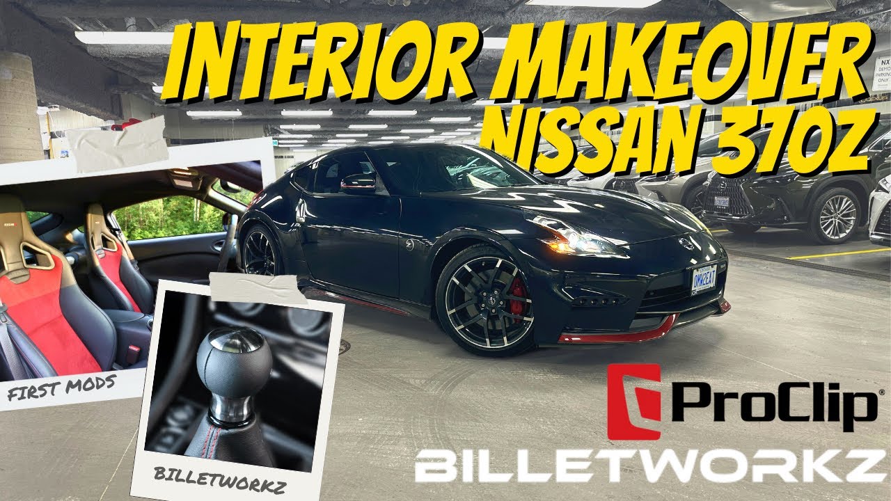 Upgrading the NISSAN 370Z Interior! | FIRST MODS!!