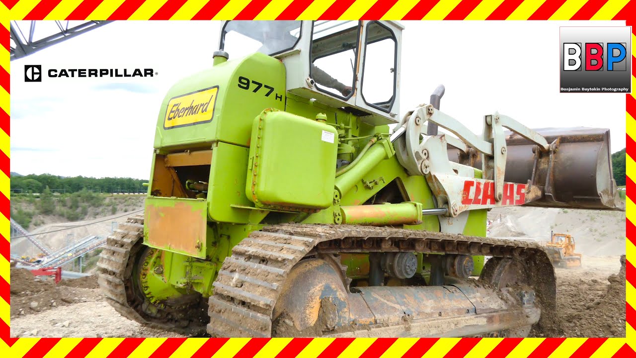 🤓 Caterpillar 977H / Claas Track Loader from 1965 - Weiach Historik, Switzerland, 2022.
