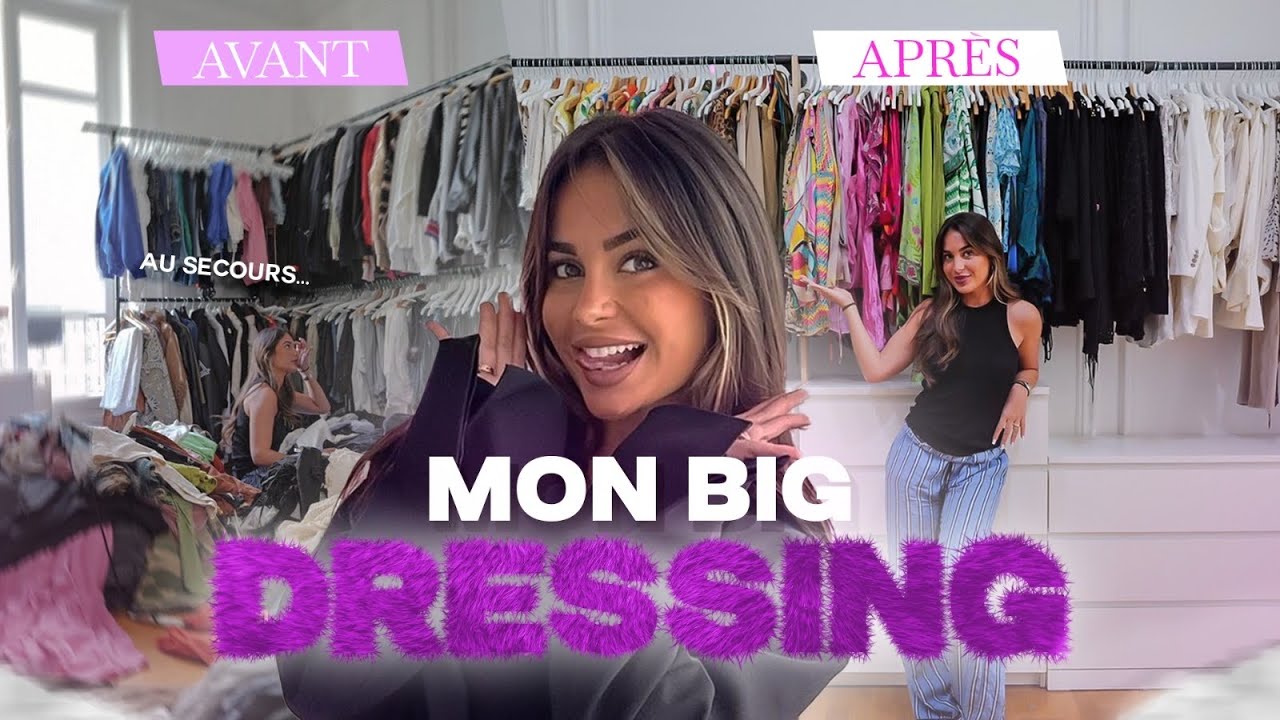 RANGEMENT DE MON BIG DRESSING