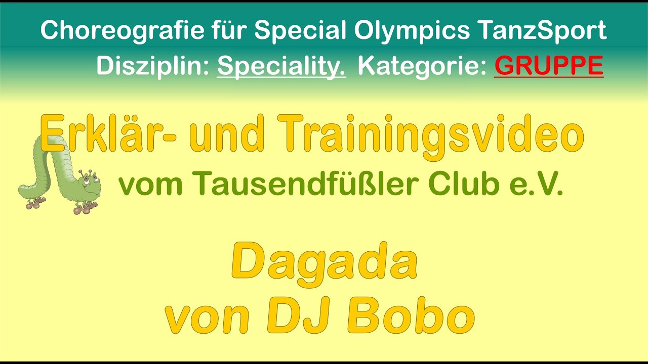 Tausendfüßler-Choreografie auf 
