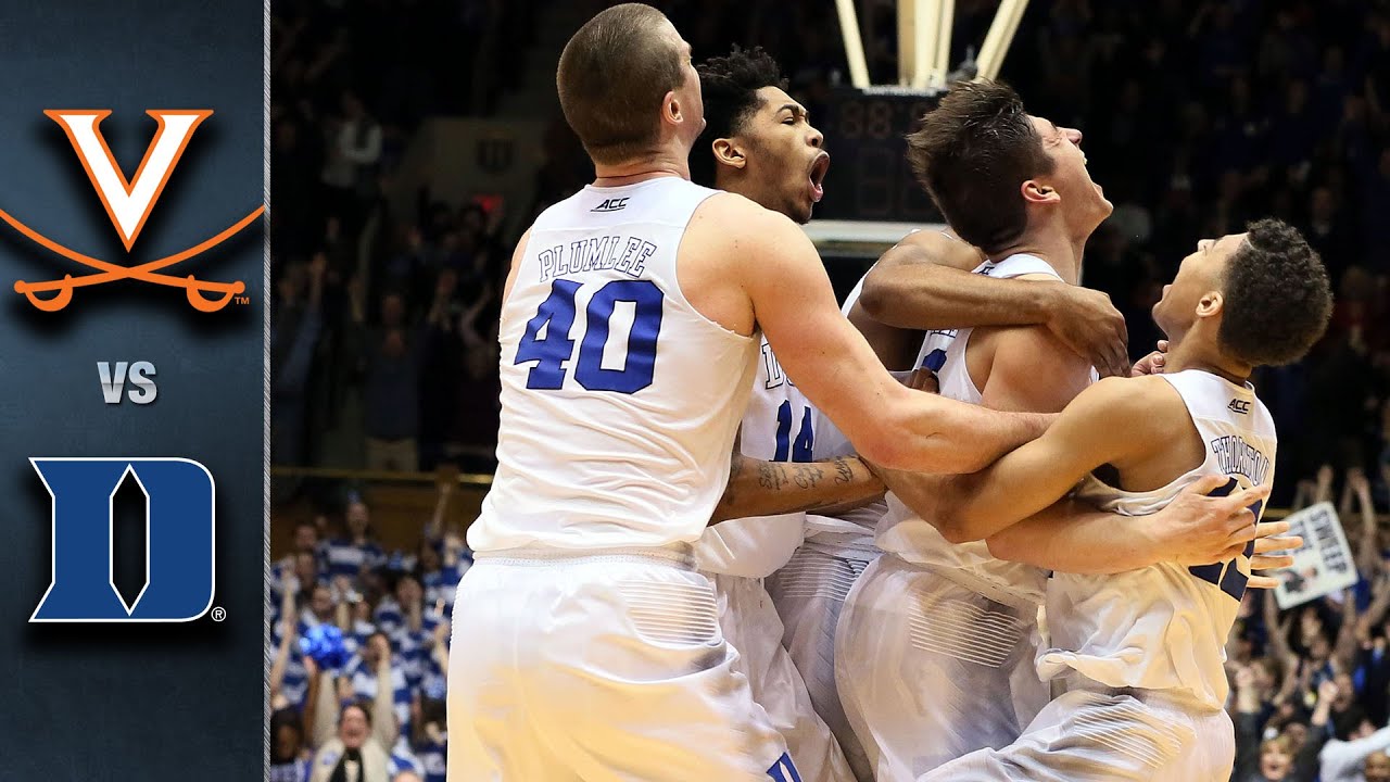 Virginia vs. Duke Basketball Highlights (2015-16)