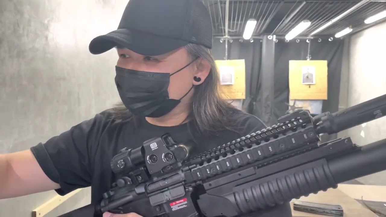 EC 603 mk18 w/ m203 grenade launcher and full setup
