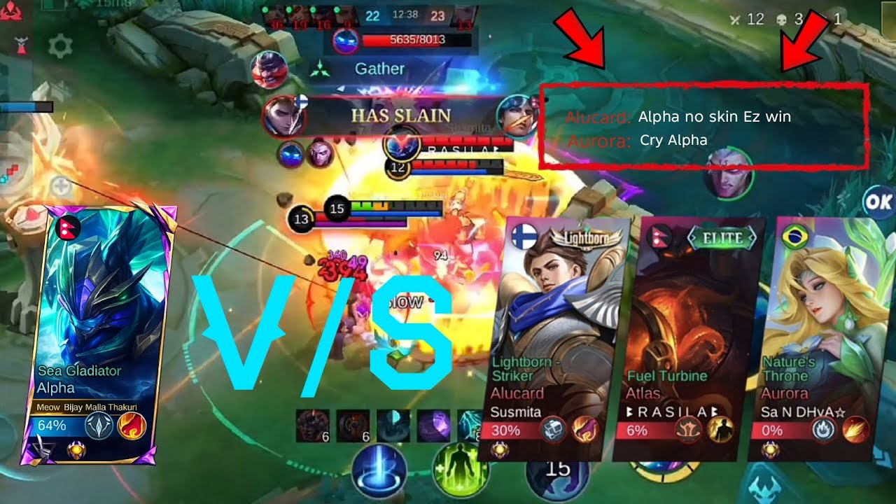 This Alucard Build Makes 3 Enemies Look Easy 😳 Crazy Comeback Game 🔥🔥