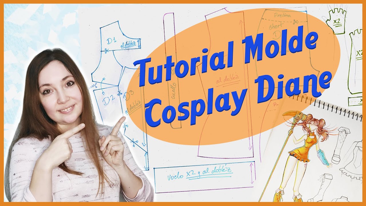 Moldes para cosplay de Diane ✏📐 ~ Tutorial!!! Nanatsu no Taizai 🔥
