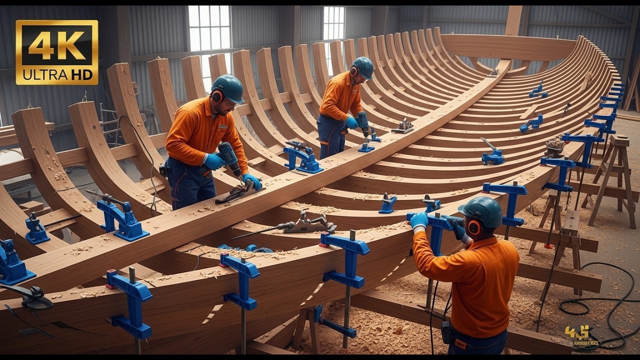 Wooden Boat Building Process: From Raw Timber to Finished Vessel