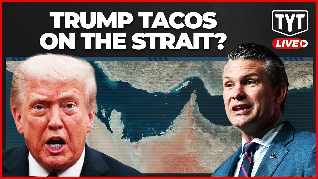 Will Trump GIVE UP On The Strait Of Hormuz? Hegseth&rsquo;s Corruption EXPOSED! Trita Parsi Joins TYT