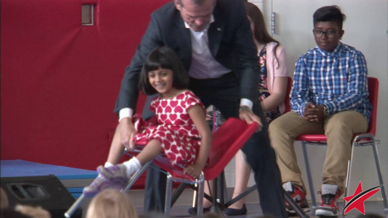 Chris Hadfield Speech at Chris Hadfield Public School