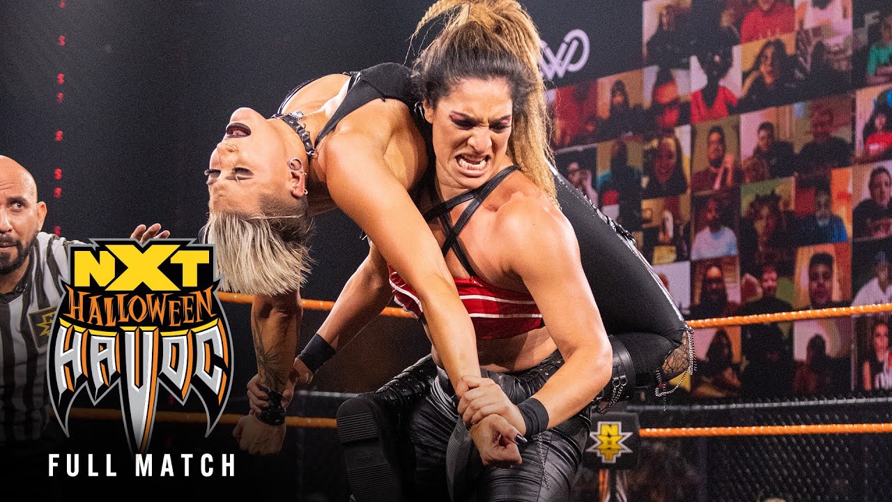 ПОЛНЫЙ МАТЧ: Риа Рипли против Ракель Гонсалес: NXT Halloween Havoc 2020