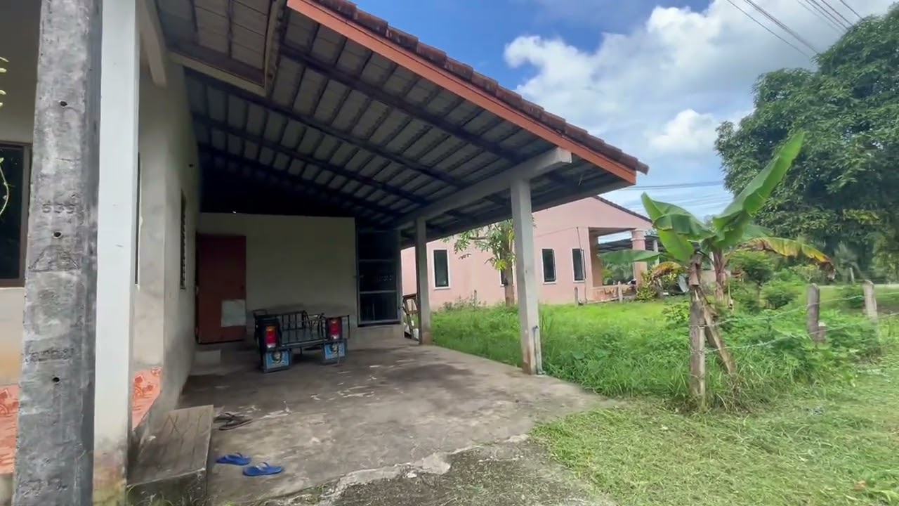 House with Land for Sale  3 Bedrooms -Thai Mueang, Phang Nga
