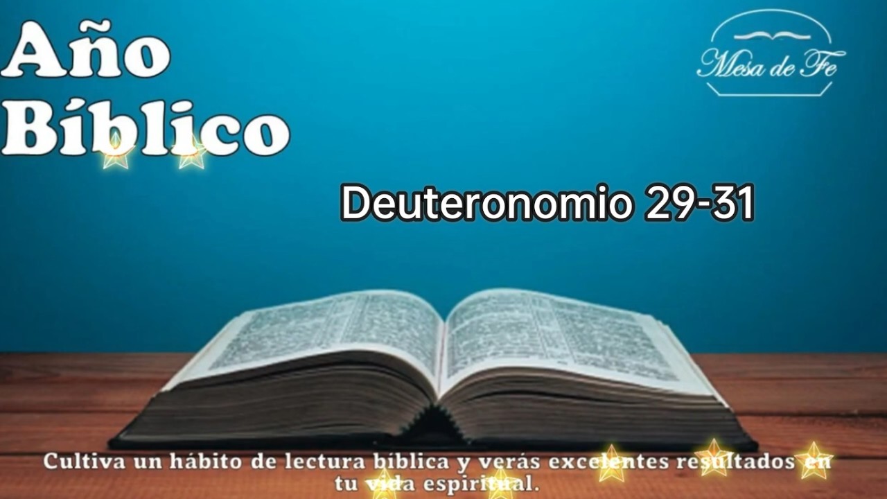 Deuteronomio 29-31