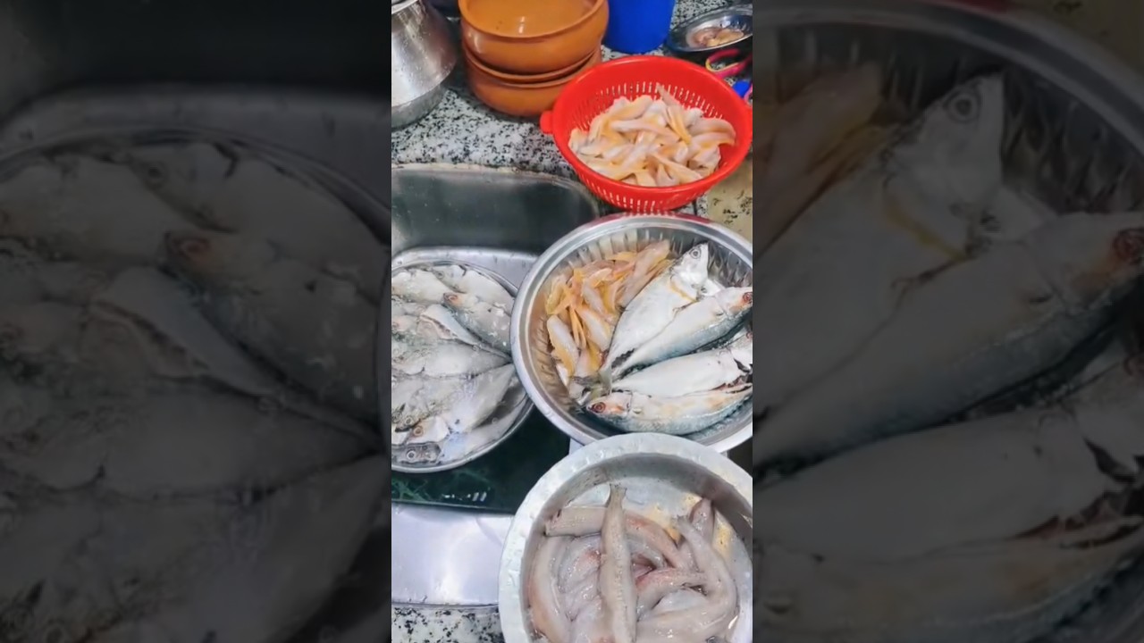 Bangda, Bombil, Mandeli Fish Cleaned 