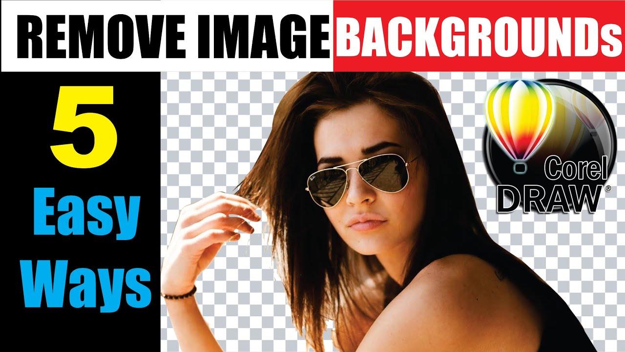 5 Easy Ways to Remove/Erase Any Image Backgrounds | Using CorelDraw