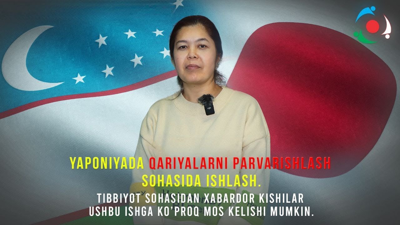 Yaponiyada qariyalarni parvarishlash sohasida ishlash