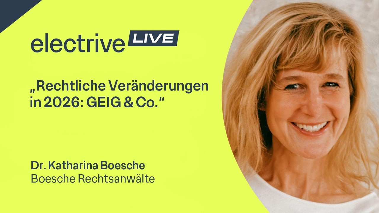 „Rechtliche Veränderungen in 2026: GEIG & Co.“ – Dr. Katharina Boesche von Boesche Rechtsanwälte