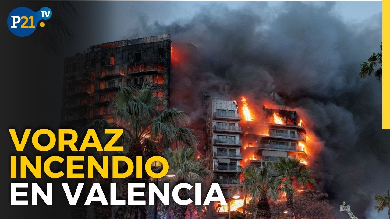 Mortal incendio de un edificio en España