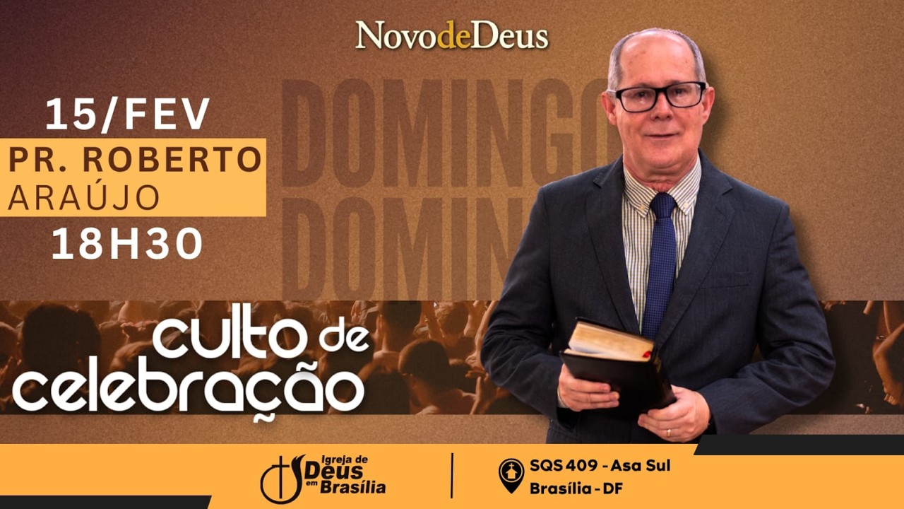Culto de Celebração - Novo de Deus