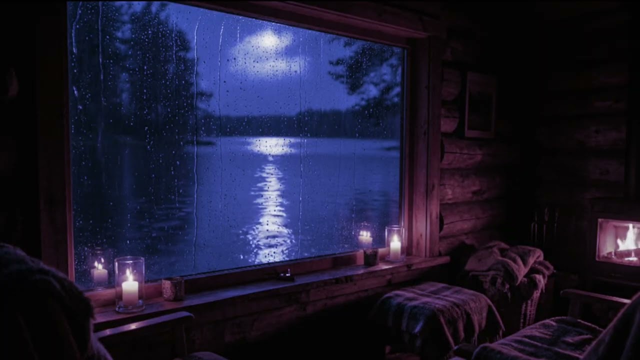 Fall Asleep Fast with Gentle Rain Sounds (No Thunder)