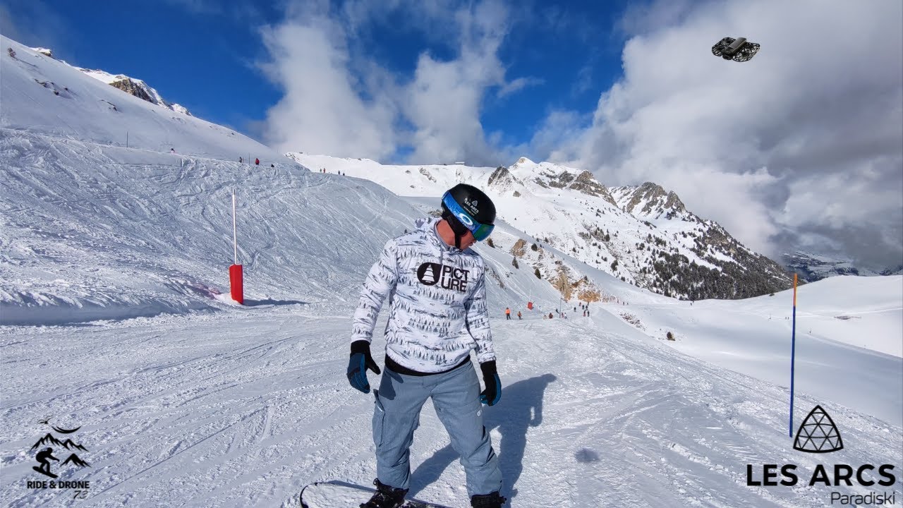 (4K) ARCS 2000 Snowboard / HoverAir X1 Pro