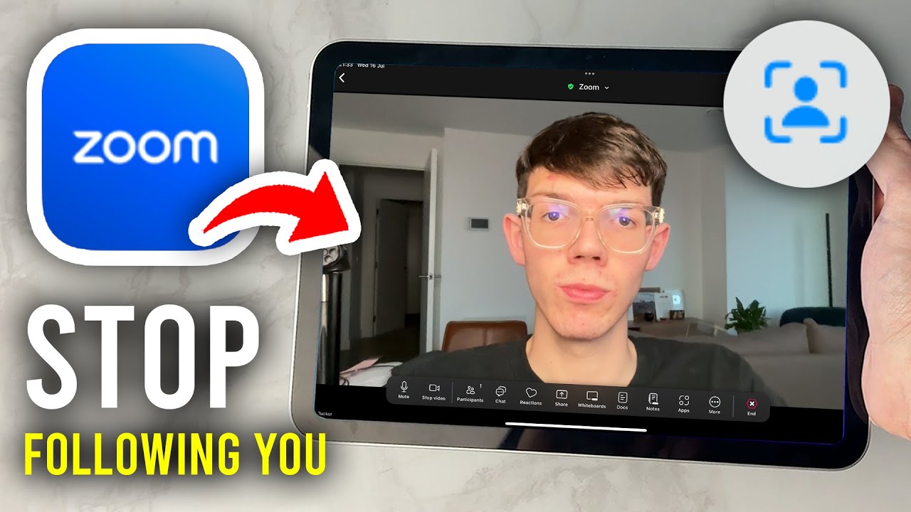 How To Stop iPad Camera From Following You On Zoom - Step By Step