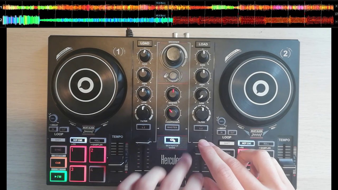 HERCULES DJCONTROL INPULSE 200 🔥 (first mix)