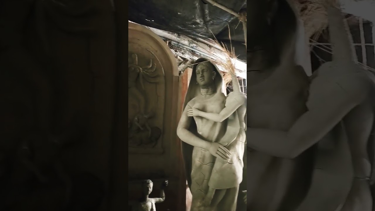 Kumartuli Stylish Durga Pratima | Stylish Kumartuli Durga Idol #kumartuli #durgathakur #sorts #short