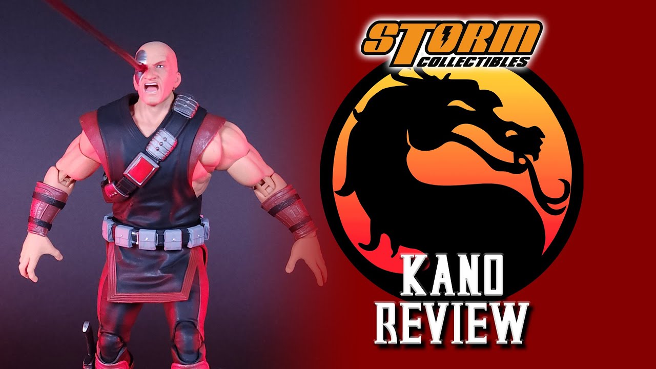 Storm Collectibles Kano Mortal Kombat Action Figure Review