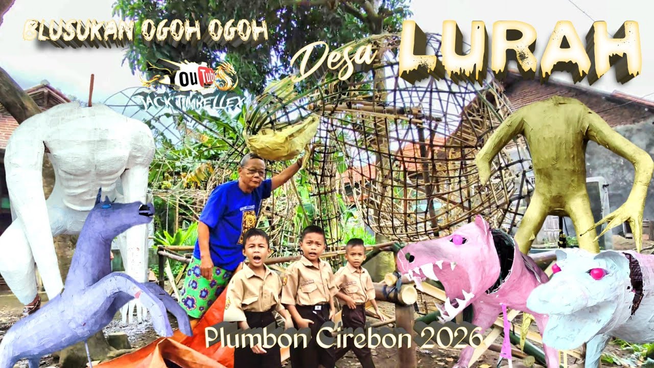 Blusukan Ogoh Ogoh‼️Persiapan Arak Arakan Desa Lurah Plumbon Cirebon 2026 