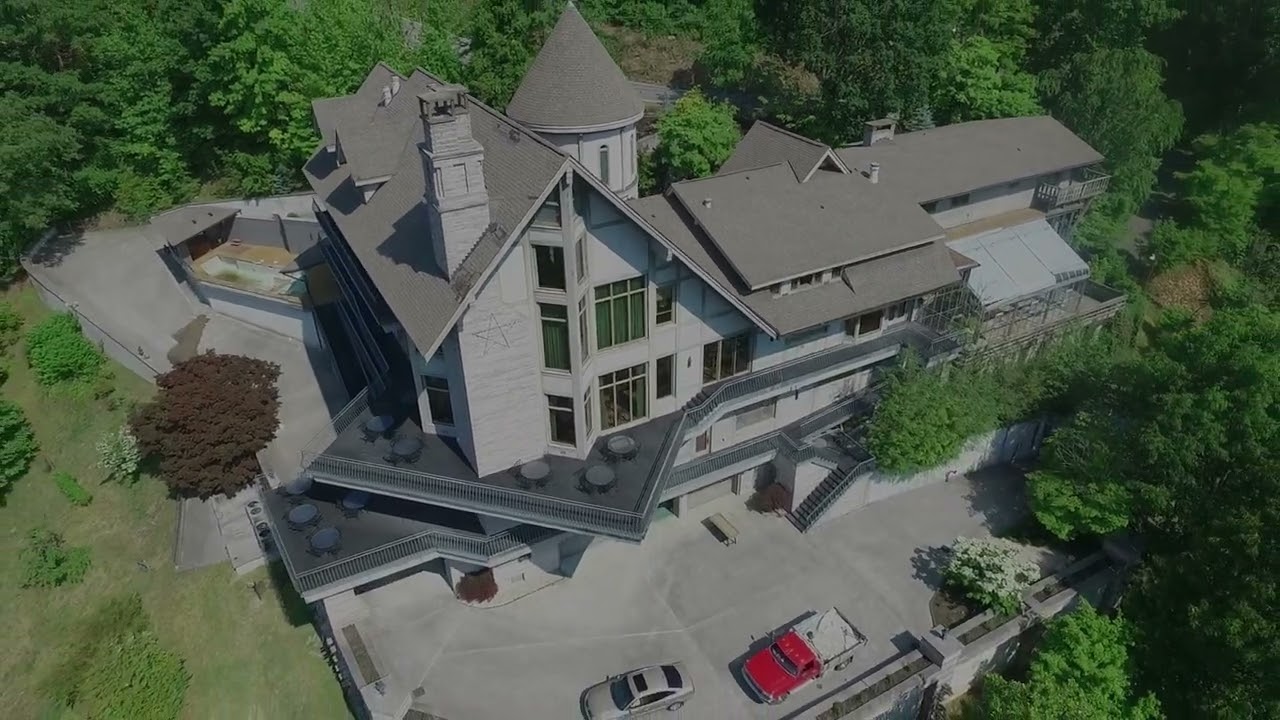 CASTLE before and after fires of 2016. Gatlinburg, TN